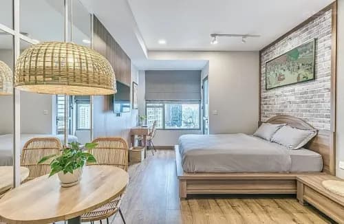 1-Bedroom 1-Bathroom Apartment for Rent at River Gate 35m² with Beautiful View on Ben Van Don