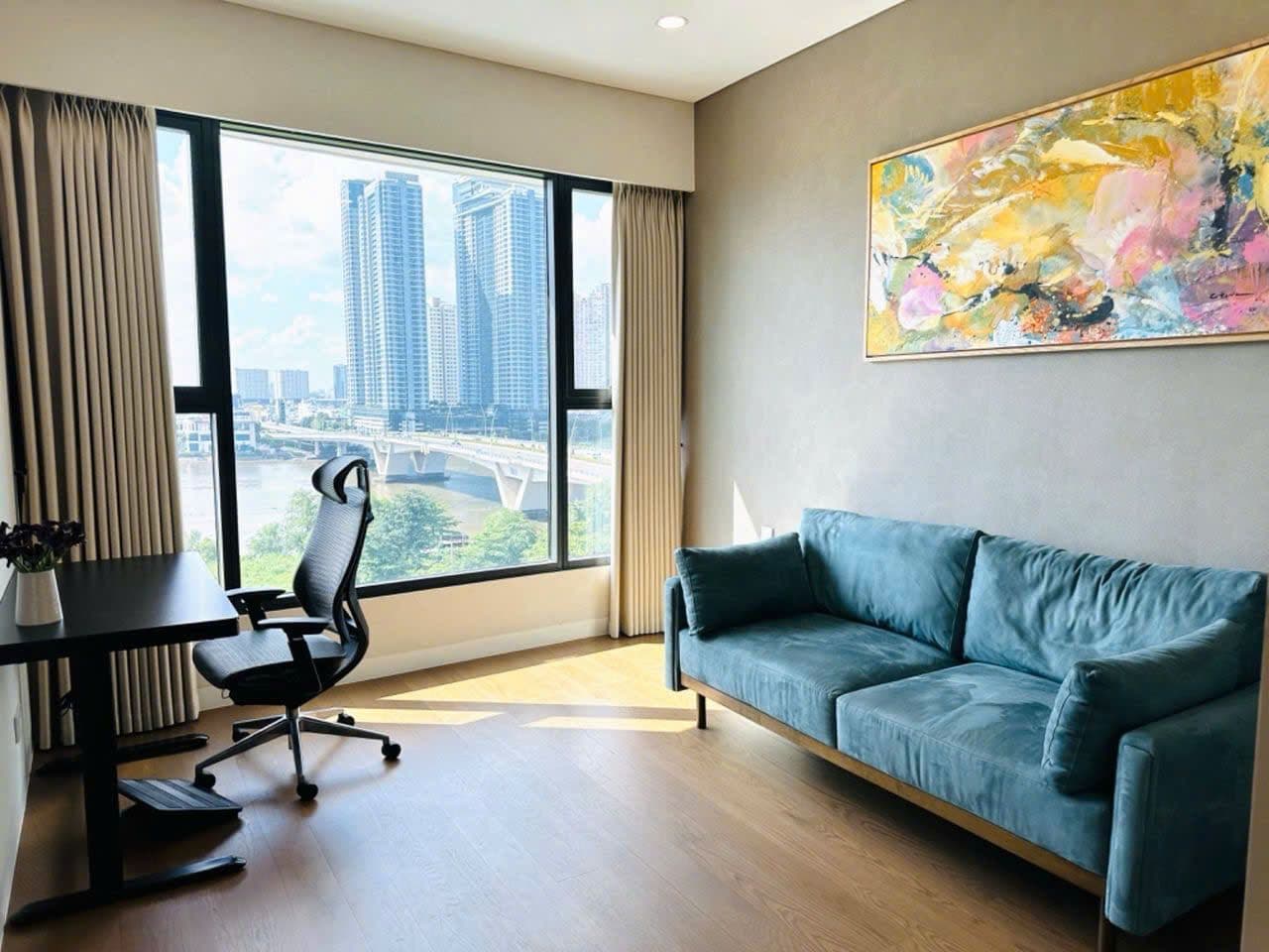 Luxury 4-Bedroom Apartment in The River Thu Thiem - Modern European Design - Image 13