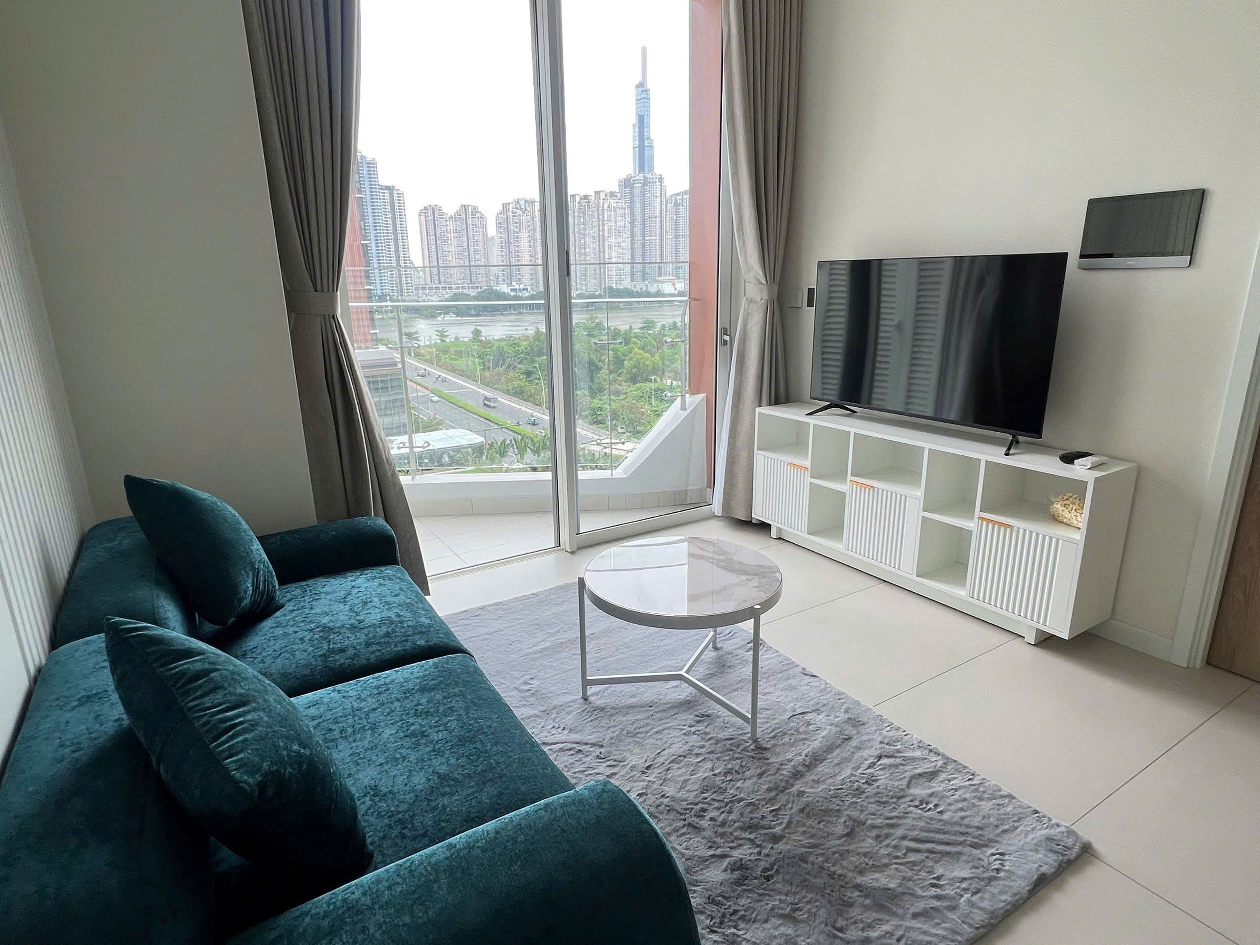 Modern 1-Bedroom Apartment in Thu Thiem Zeit River, Ho Chi Minh City