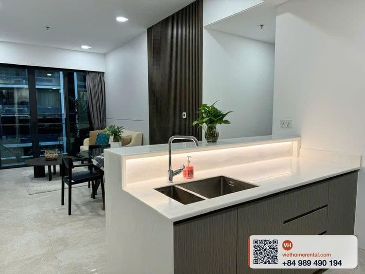 2PN 88m² The River Thu Thiem - View Nội Khu Yên Tĩnh | Quận 2 - Photo 3