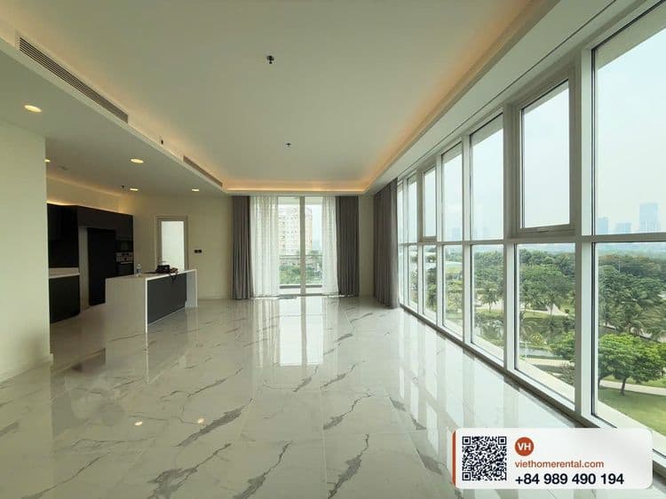 For Rent: Sarina 3-Bedroom Apartment 150m2 in Thủ Thiêm, District 2 - Unfurnished - Photo 3