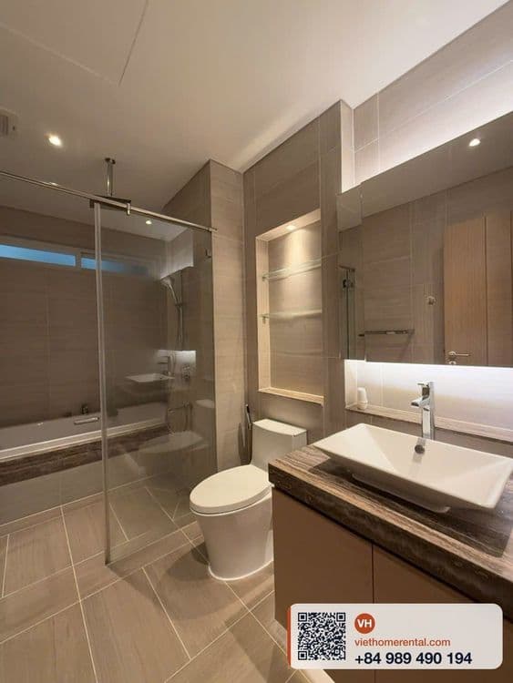 For Rent: Sarina 3-Bedroom Apartment 150m2 in Thủ Thiêm, District 2 - Unfurnished - Photo 5