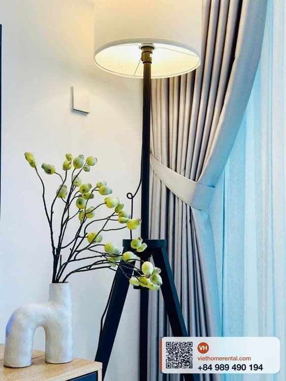 Cho thuê căn hộ 2PN 84m2 Thủ Thiêm Q2 view sông 37.5tr - Photo 5