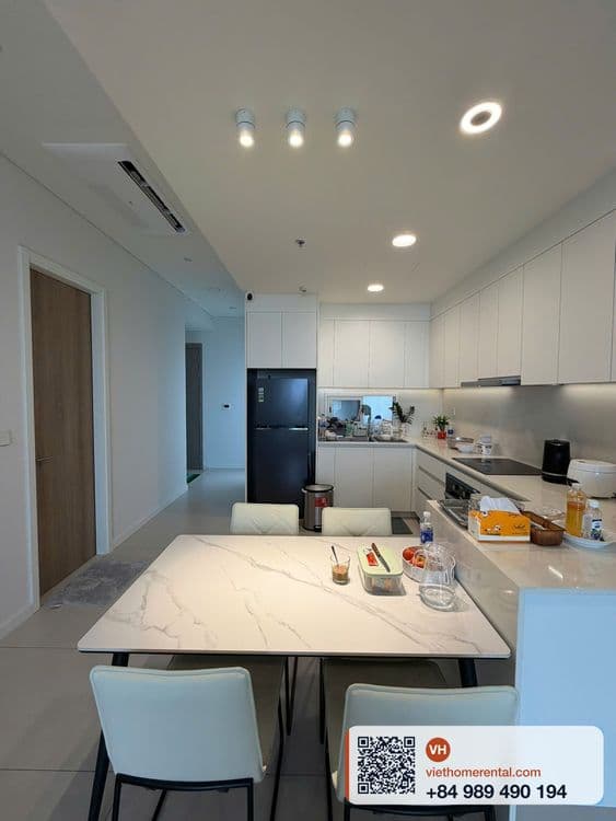 Cho Thuê Căn Hộ 2PN Zeit River T2-1407, 97m² Full NT - Photo 4