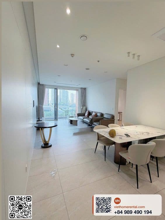 Cho thuê căn hộ 3PN 135m² Zeit River Thu Thiêm - 80 triệu - Photo 2