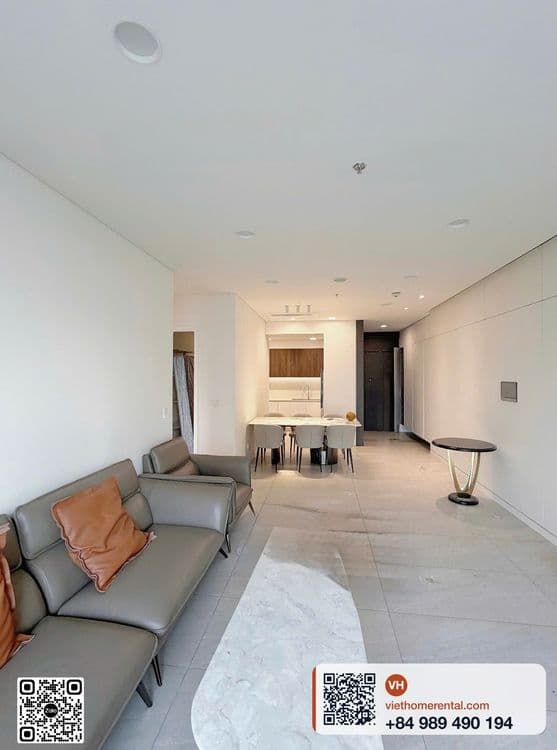 Cho thuê căn hộ 3PN 135m² Zeit River Thu Thiêm - 80 triệu - Photo 4
