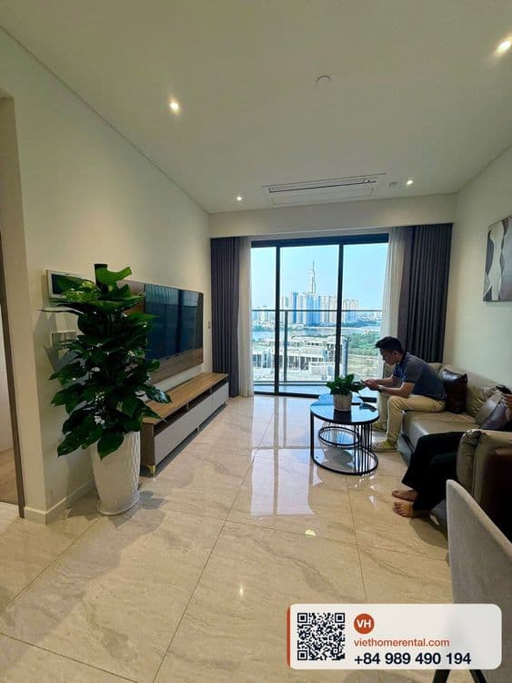 Cho thuê căn hộ The Opera Metropole Q2 3PN 157m² view sông - Photo 4